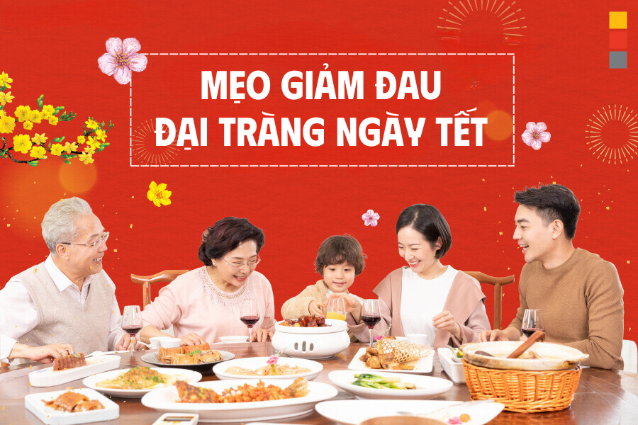 Đau đại tràng vì “của ngon vật lạ” ngày Tết và cách xử lý